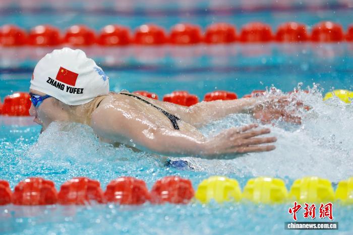 粤港澳全运会四征蝶后张雨霏：以“重新做回小