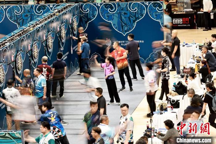 舟山首次举办亚洲级硬式飞镖赛事 科技创新引领